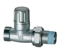Вентиль запорный прямой 1/2" M24x19 FAR