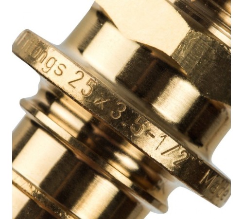 Переходник с наружной резьбой 25xR 1/2" для труб из сшитого полиэтилена Stout