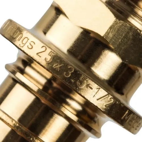 Переходник с наружной резьбой 25xR 1/2" для труб из сшитого полиэтилена Stout
