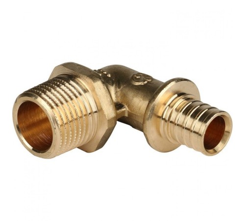 Угольник-переходник с наружной резьбой 16xR 1/2" для труб из сшитого полиэтилена Stout