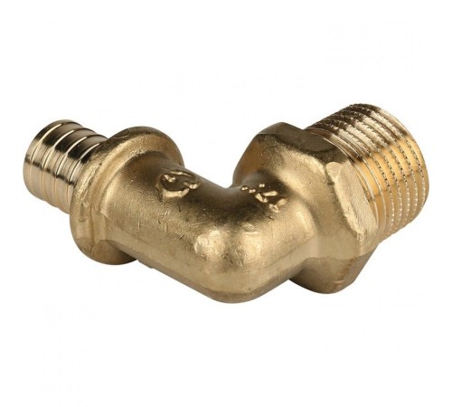 Угольник-переходник с наружной резьбой 16xR 1/2" для труб из сшитого полиэтилена Stout