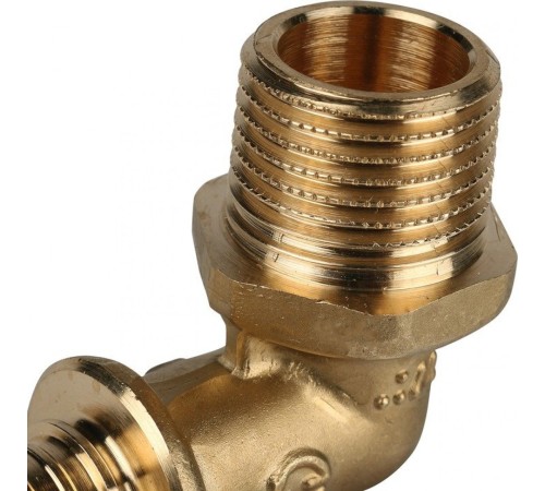 Угольник-переходник с наружной резьбой 16xR 1/2" для труб из сшитого полиэтилена Stout