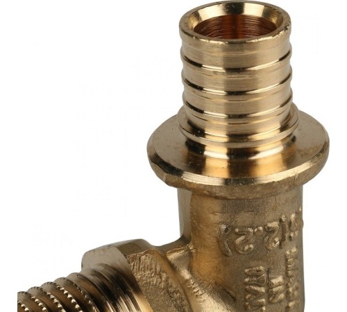 Угольник-переходник с наружной резьбой 16xR 1/2" для труб из сшитого полиэтилена Stout