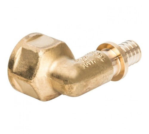 Угольник-переходник с внутренней резьбой 16xG 3/4" для труб из сшитого полиэтилена Stout