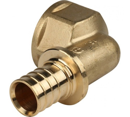 Угольник-переходник с внутренней резьбой 25xG 1" для труб из сшитого полиэтилена Stout