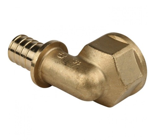 Угольник-переходник с внутренней резьбой 25xG 1" для труб из сшитого полиэтилена Stout