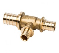 Тройник переходной 25x16x20 для труб из сшитого полиэтилена Stout