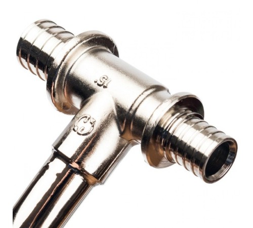 Трубка Т-образная 20/15/16 для труб из сшитого полиэтилена Stout