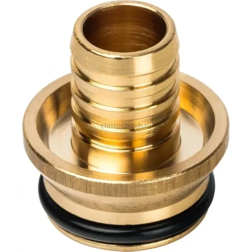 Фитинг компрессионный для труб PE-X 16х2,2х3/4" Stout