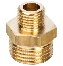 Ниппель НН переходной 1/2"x1/4" Stout