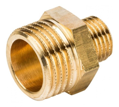 Ниппель НН переходной 1/2"x1/4" Stout