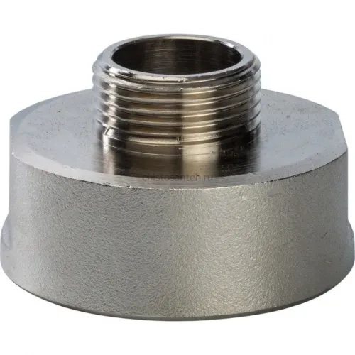 Переxодник ВН 1 1/2"x3/4", никелированный Stout