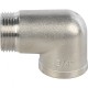 Угольник НВ 3/4" никелированный Stout