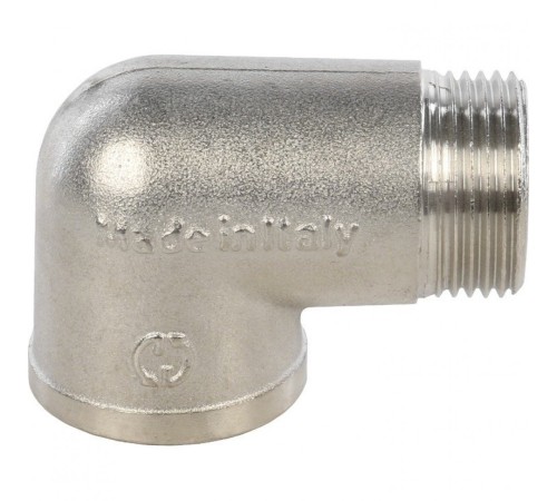 Угольник НВ 3/4" никелированный Stout