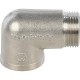 Угольник НВ 3/4" никелированный Stout