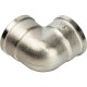 Угольник ВВ 3/4" никелированный Stout