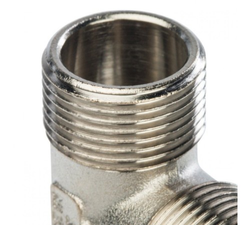 Тройник НН 1"x1"x1", никелированный Stout