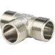 Тройник НН 1"x1"x1", никелированный Stout