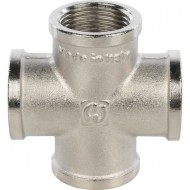 Крестовина ВВ 3/4" никелированная Stout