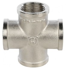 Крестовина ВВ 3/4" никелированная Stout