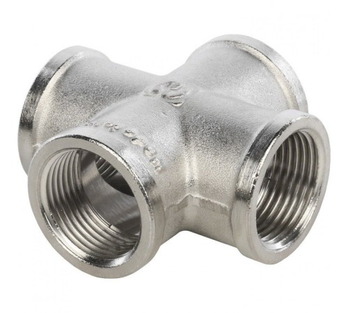 Крестовина ВВ 3/4" никелированная Stout Крестовина ВВ 3/4" никелированная Stout