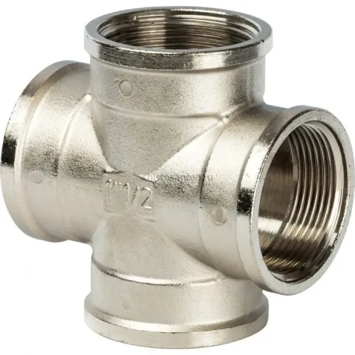 Крестовина ВВ 1 1/2", никелированная Stout