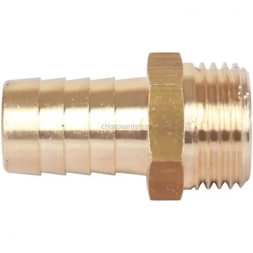 Штуцер НР 1/2"x16 мм Stout