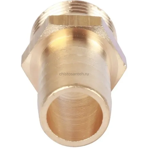 Штуцер НР 1/2"x16 мм Stout