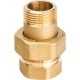 Разъемное соединение 3/4" американка ВН, уплотнение под гайкой по плоскости Stout
