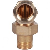 Разъемное угловое соединение, американка ВН 1/2" уплотнение под гайкой o-ring кольцо Stout