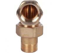 Разъемное угловое соединение, американка ВН 1/2" уплотнение под гайкой o-ring кольцо Stout