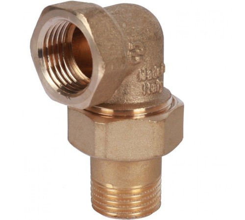 Разъемное угловое соединение, американка ВН 1/2" уплотнение под гайкой o-ring кольцо Stout