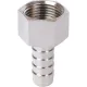Штуцер ВР 3/8"x10 никелированный Stout