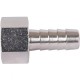 Штуцер ВР 3/8"x10 никелированный Stout