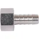 Штуцер ВР 3/8"x10 никелированный Stout