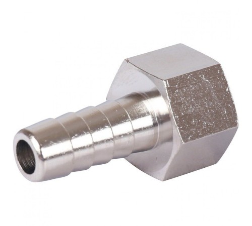 Штуцер ВР 3/8"x10 никелированный Stout