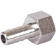 Штуцер ВР 3/8"x10 никелированный Stout