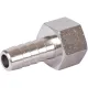 Штуцер ВР 3/8"x10 никелированный Stout