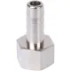 Штуцер ВР 3/8"x10 никелированный Stout
