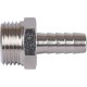 Штуцер НР 1/2"x10, никелированный Stout