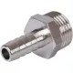 Штуцер НР 1/2"x10, никелированный Stout