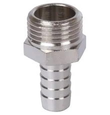 Штуцер НР 1/2"x12, никелированный Stout