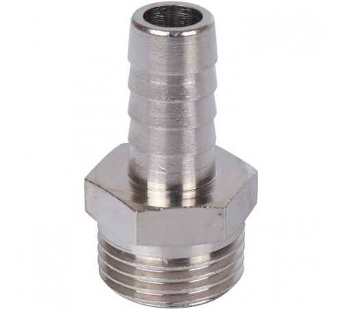 Штуцер НР 1/2"x12, никелированный Stout