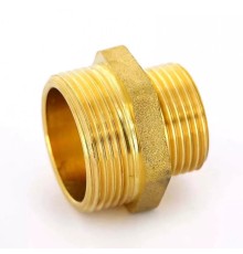 Ниппель НН 1/2"x3/8" TIM (Латунный) (ТИМ)