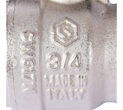 Кран шаровой стандартнопроходной ВР/ВР 3/4", ручка бабочка Stout