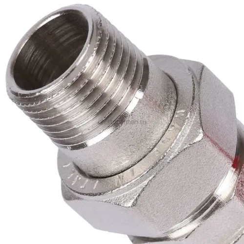 Кран шаровой полнопроходной ВР/НР 1/2" американка, ручка бабочка EPDM Stout