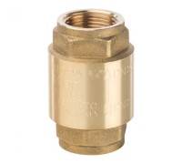 Клапан обратный пружинный муфтовый 3/4" с металлическим седлом Stout