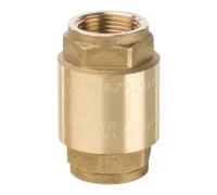 Клапан обратный пружинный муфтовый 3/4" с металлическим седлом Stout