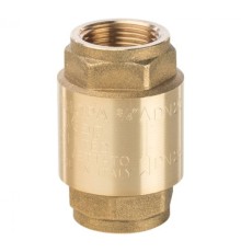 Клапан обратный пружинный муфтовый 3/4" с металлическим седлом Stout