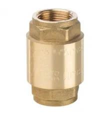 Клапан обратный пружинный муфтовый 3/4" с металлическим седлом Stout